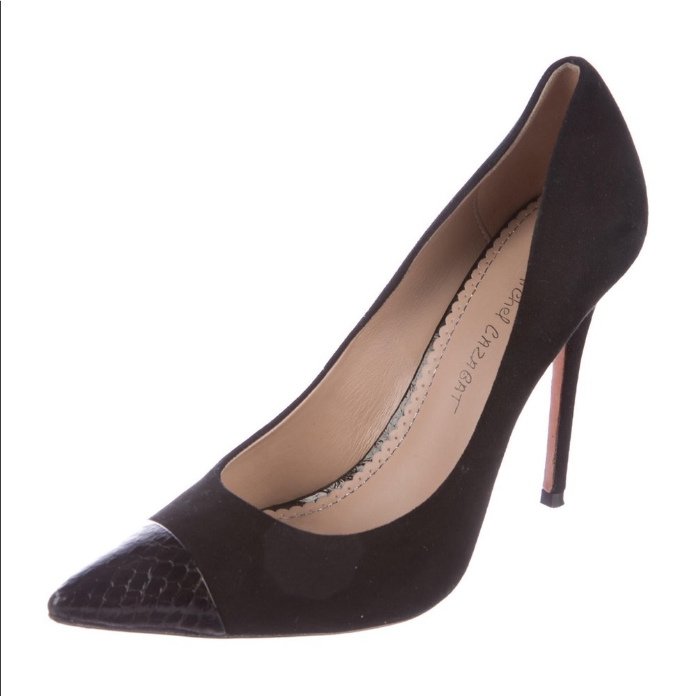 JEAN-MICHEL CAZABATSuede Cap-Toe Pumps